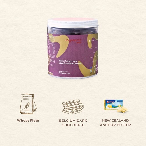 Lava Chocolate Cookies